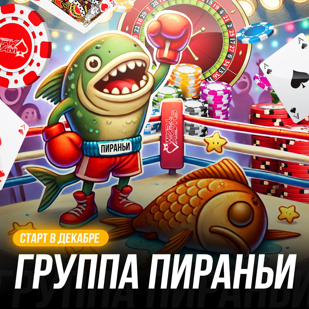 7 декабря старт новой группы Пираньи