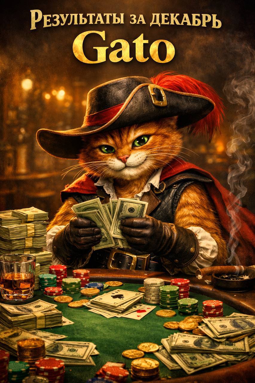 Тиммейт GATO делится своими итогами декабря в покере